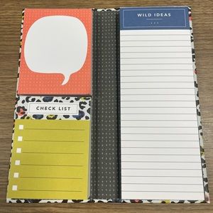 To Do List Stationary Set Memo Pads